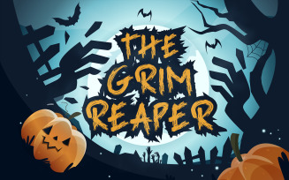 Grim Reaper - Handbrush Font
