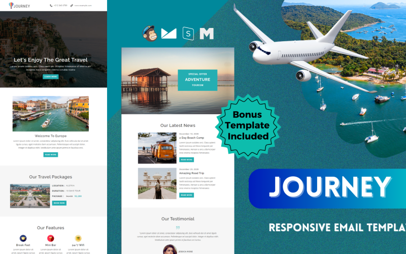 Journey - Email Newsletter Template