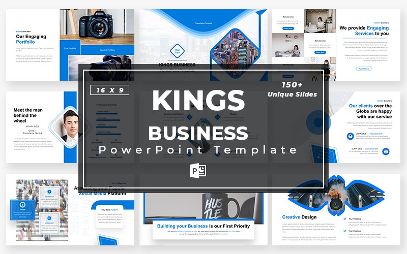 Kings Business - PowerPoint Template