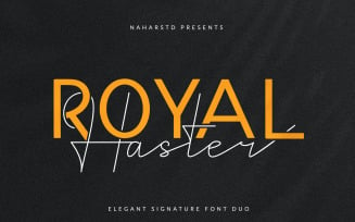Royal Haster - Duo Font