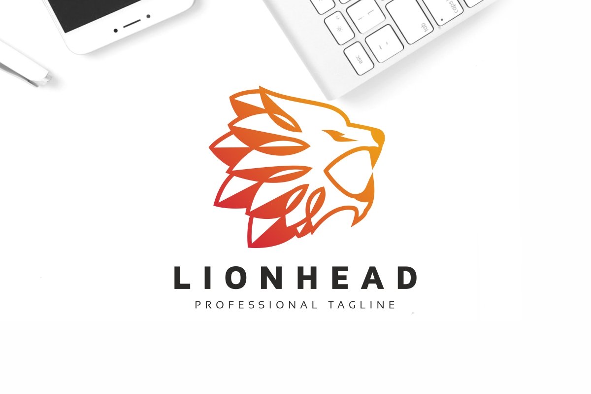 Template #109130 Headlion Logologoluxurypowerpowerpointroyalsportstrengthstrong Webdesign Template - Logo template Preview
