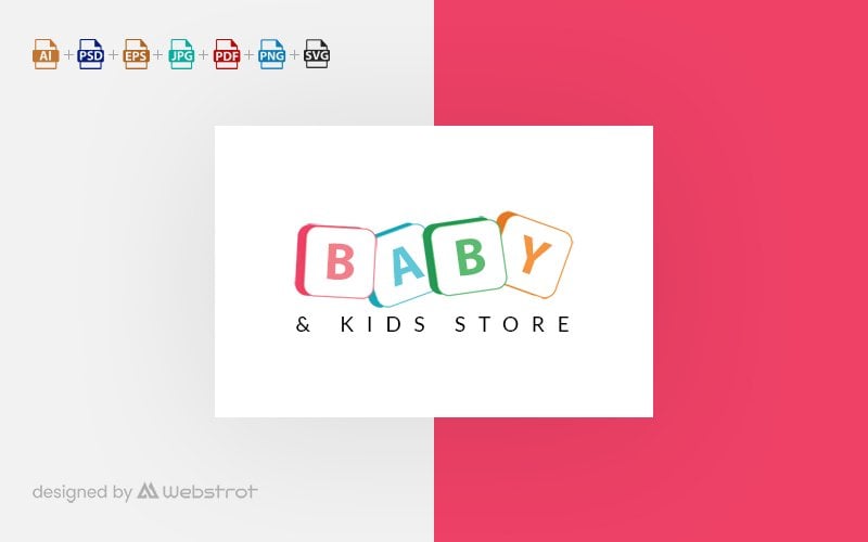 Template #109166 Baby Baby Webdesign Template - Logo template Preview