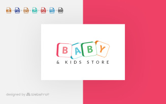 Baby Store Logo Template