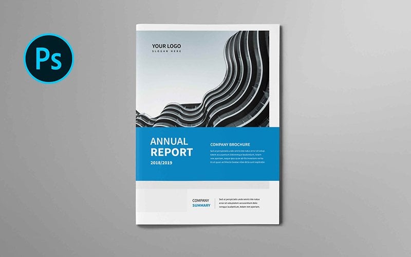 Template #109204 Annual Annual Webdesign Template - Logo template Preview