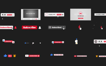 Youtube Subscriber Pack After Effects Template