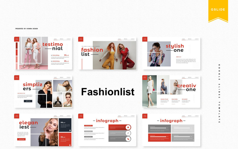 Fashionlist | Google Slides