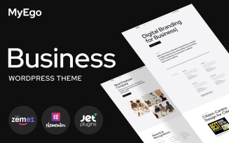 MyEgo - Business Website WordPress Theme