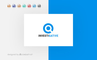 Investigative Logo Template