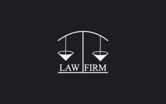 Law Farm Design Logo Template