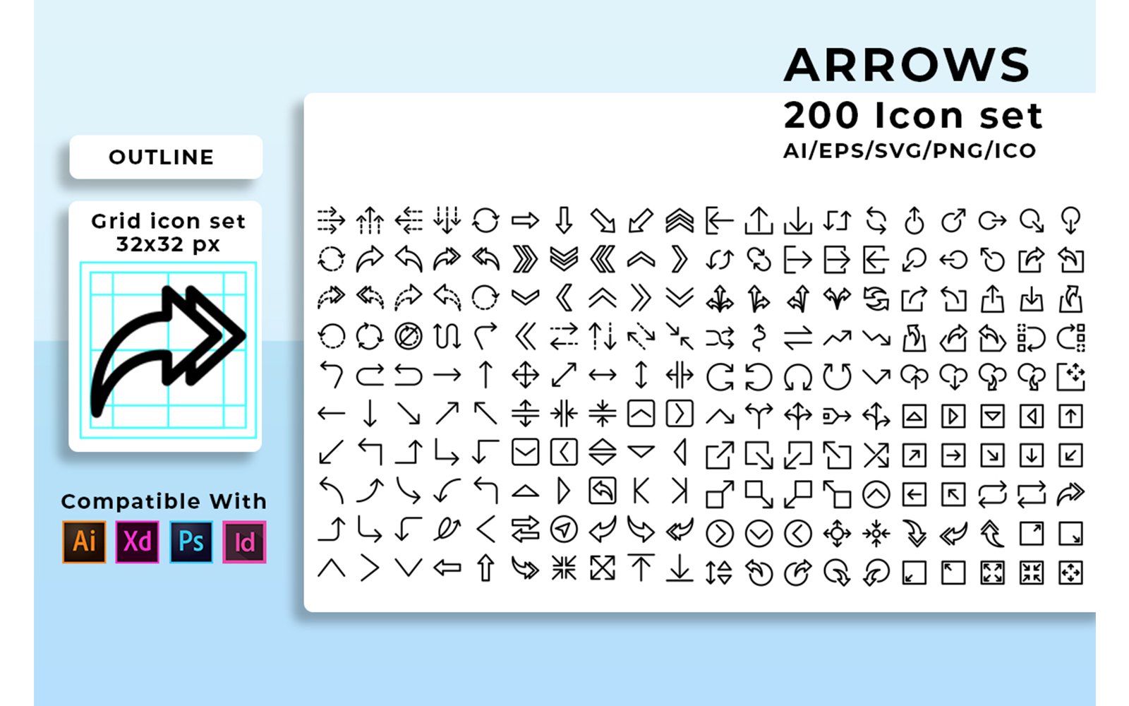 Kit Graphique #109416 Fleche Symbole Web Design - Logo template Preview