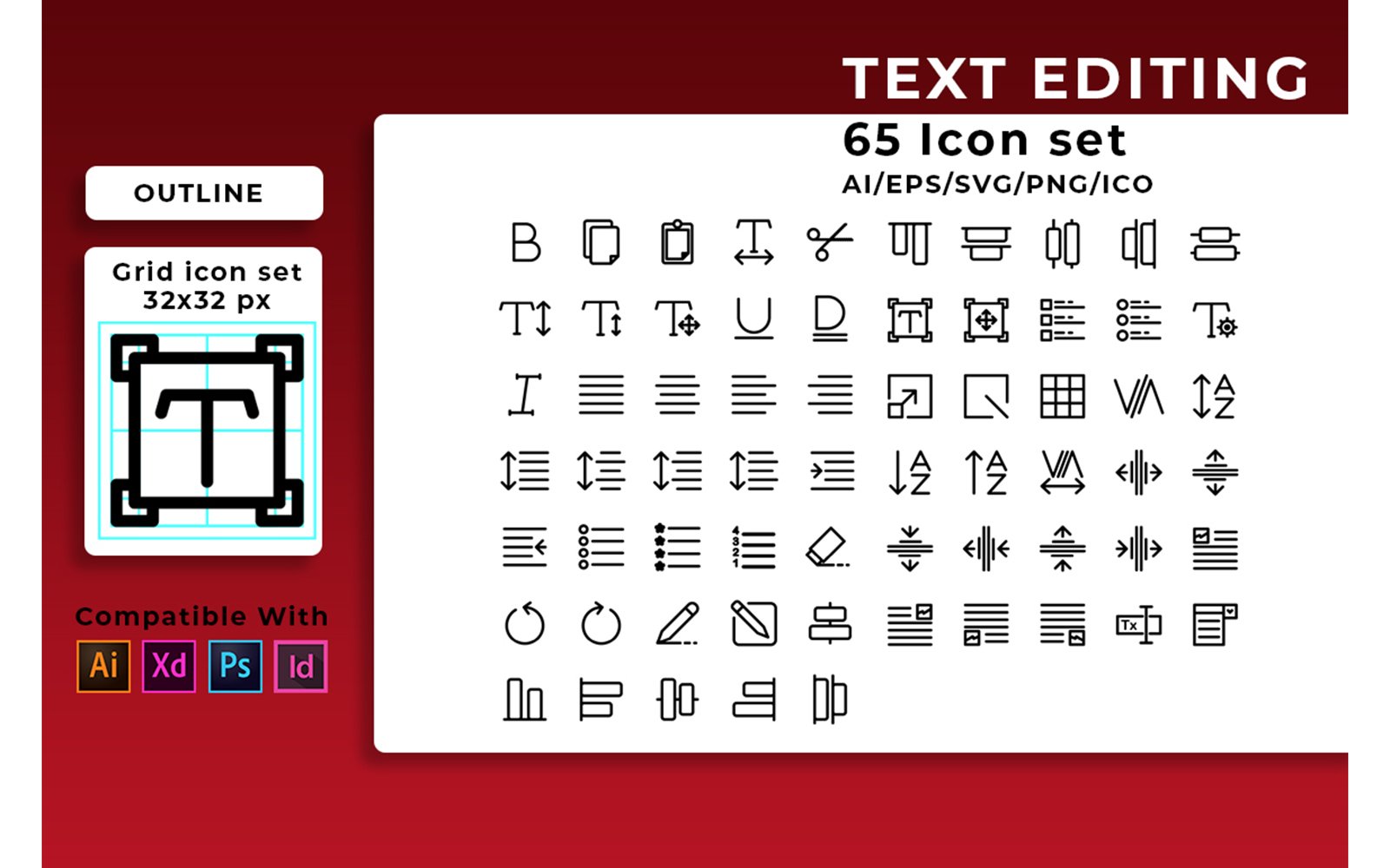 Kit Graphique #109437 Icon Ensemble Web Design - Logo template Preview