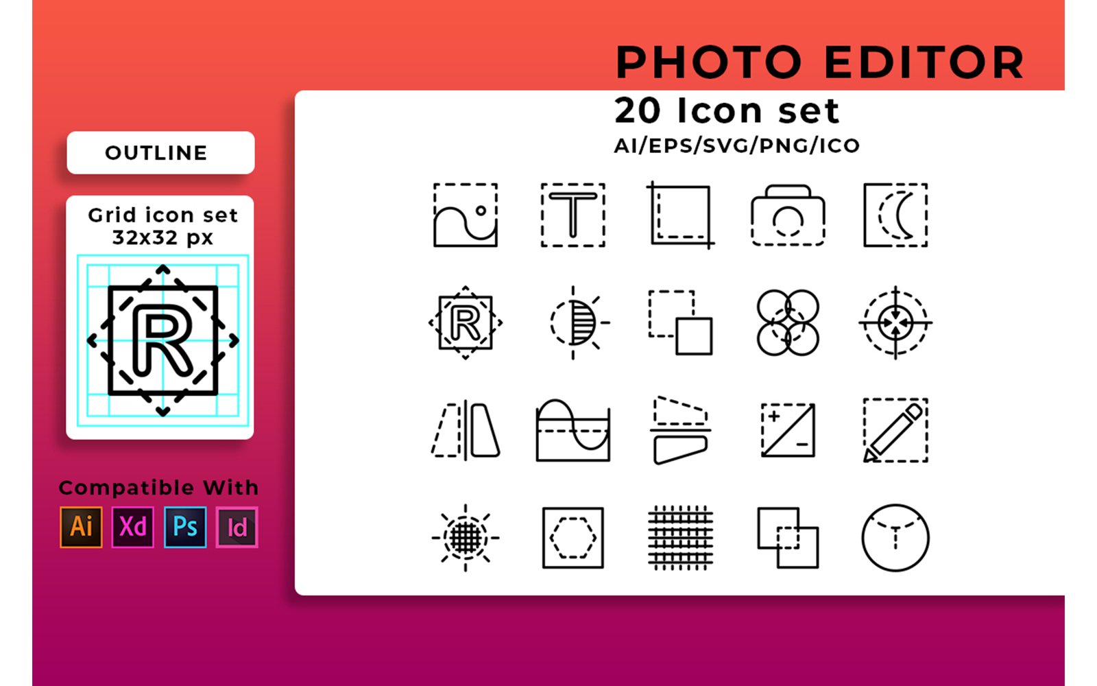Kit Graphique #109474 Photo Icon Web Design - Logo template Preview