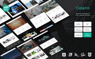 Celano - Business Multipurpose Clean Bootstrap Website Template