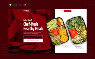 Daily.V14 Online Daily Catering Order Website UI Elements