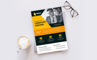 Simple Business flyer - Corporate Identity Template