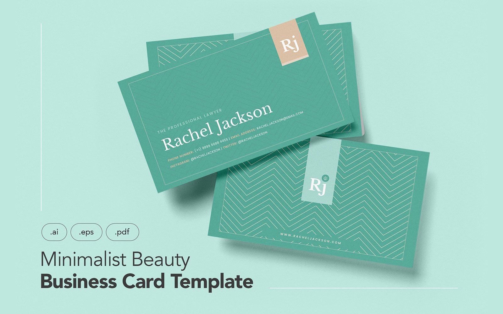 Template #109652 Business Card Webdesign Template - Logo template Preview