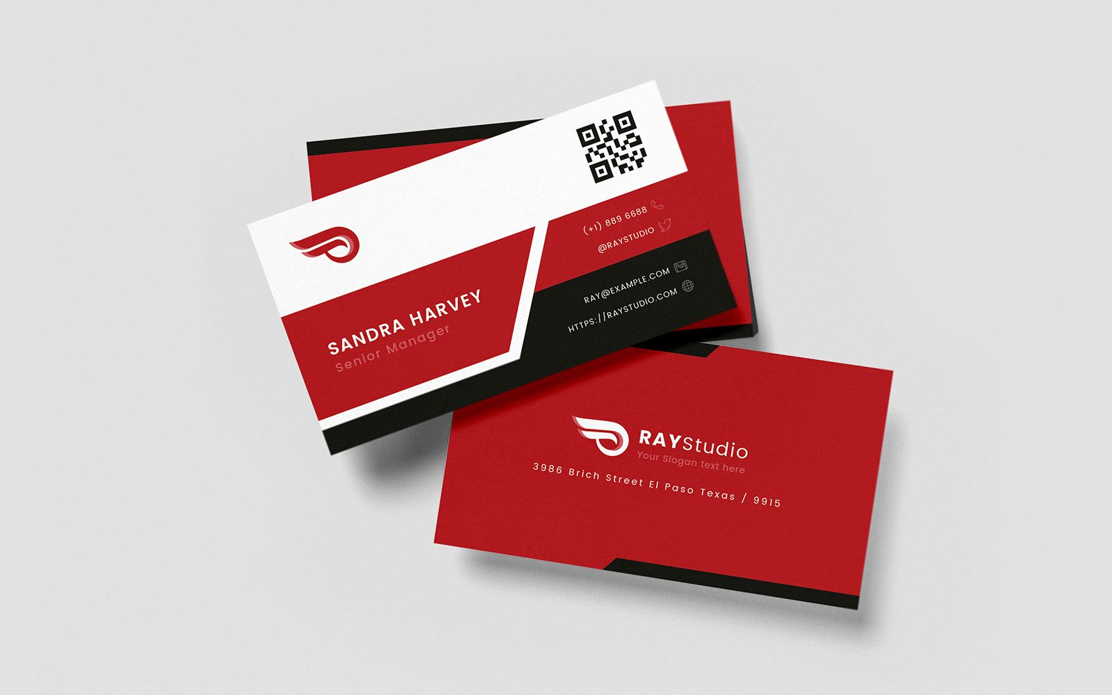 Template #109693 Business Card Webdesign Template - Logo template Preview