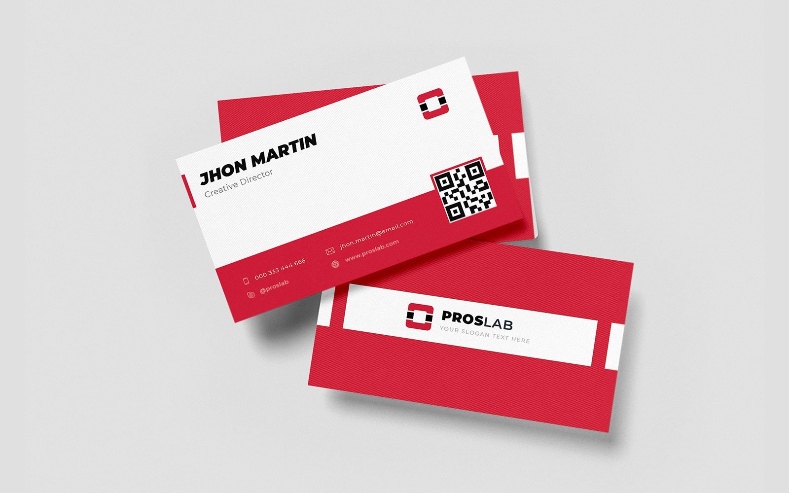 Template #109695 Business Card Webdesign Template - Logo template Preview