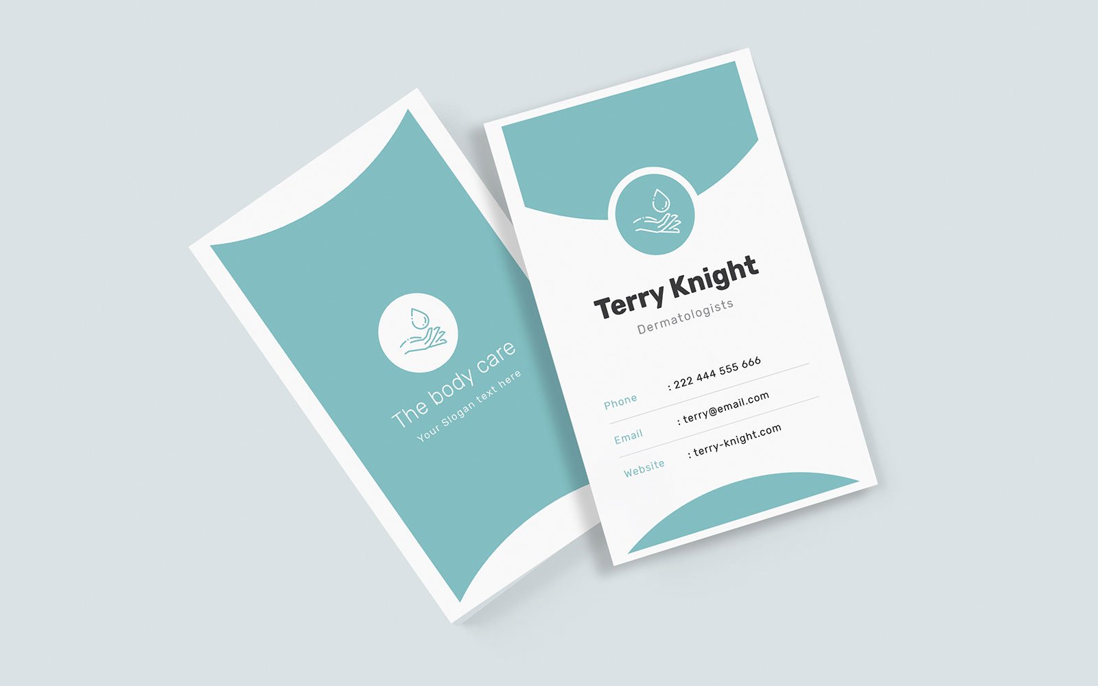 Template #109697 Business Card Webdesign Template - Logo template Preview