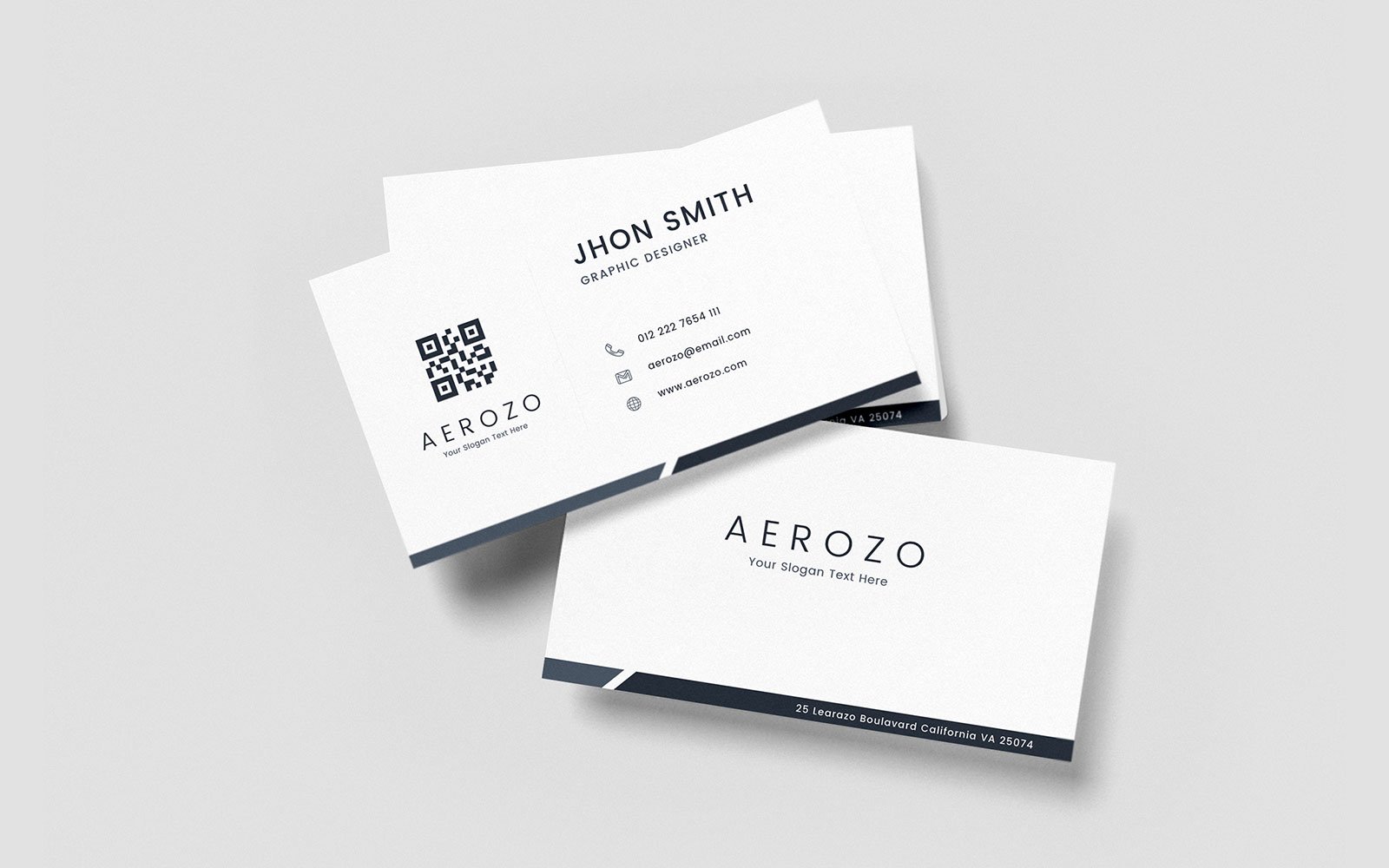 Template #109700 Business Card Webdesign Template - Logo template Preview