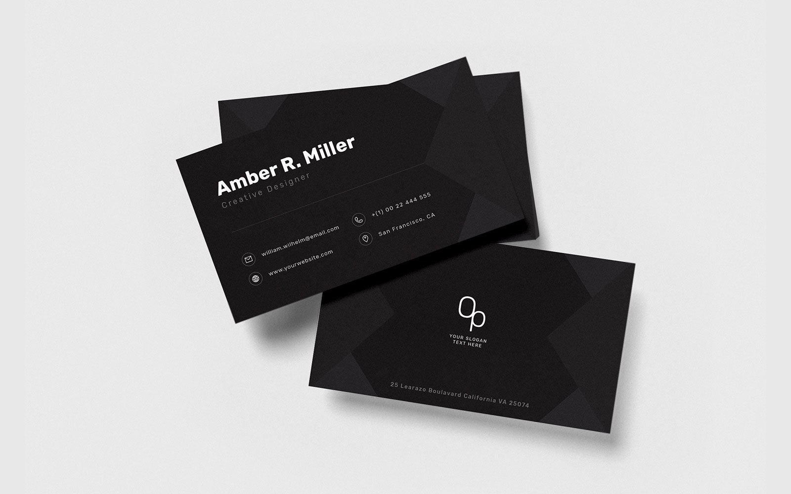 Template #109703 Business Card Webdesign Template - Logo template Preview