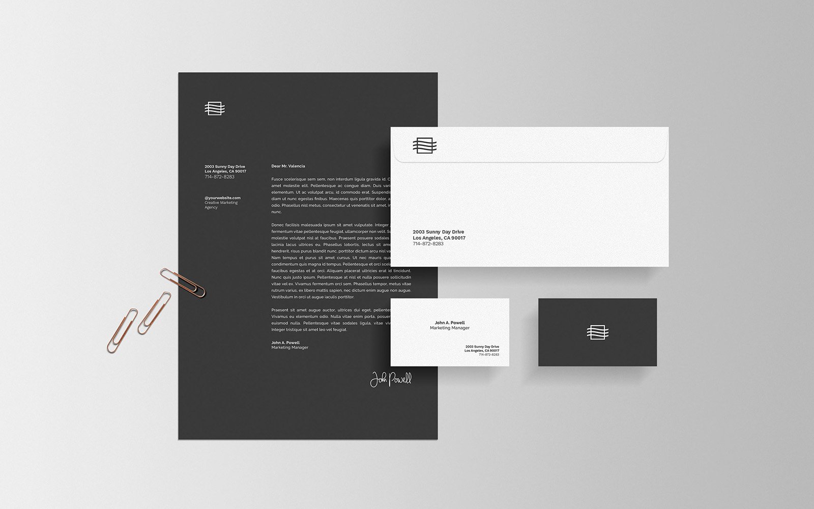 Kit Graphique #109761 Entreprise Identit Web Design - Logo template Preview