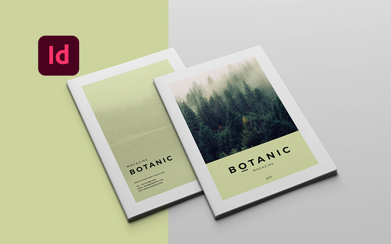 Botanic Magazine Template