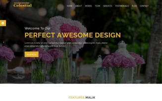 Malik - Digital Agency HTML Landing Page Template