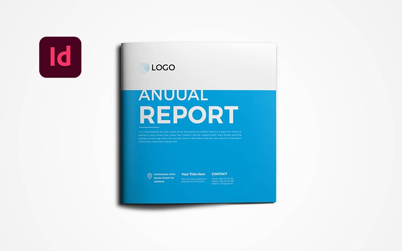 Template #109952 Annual Annual Webdesign Template - Logo template Preview