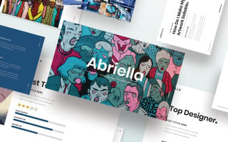Abriella – Creative Business PowerPoint template