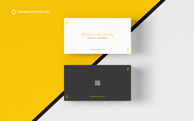 Business Card Product Mockup
