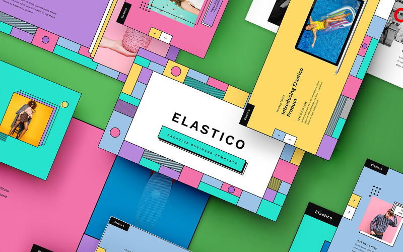 Elastico – Creative Business PowerPoint template PowerPoint Template