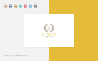 Luxury Shop Logo Template
