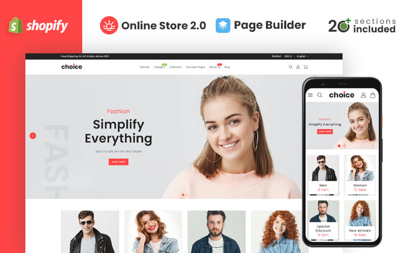 Choice Fashion Store Shopify Theme