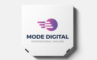 Mode Digital Logo Template