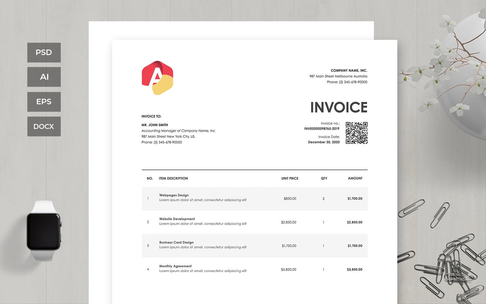 Template #110251 Corporate Payment Webdesign Template - Logo template Preview