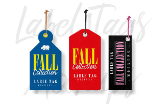 Label Tags Product Mockup