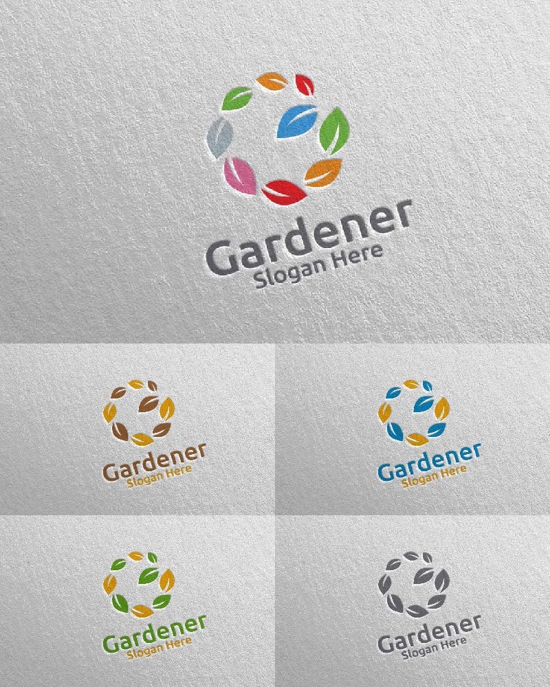 Template #110327 Zen Plants Webdesign Template - Logo template Preview