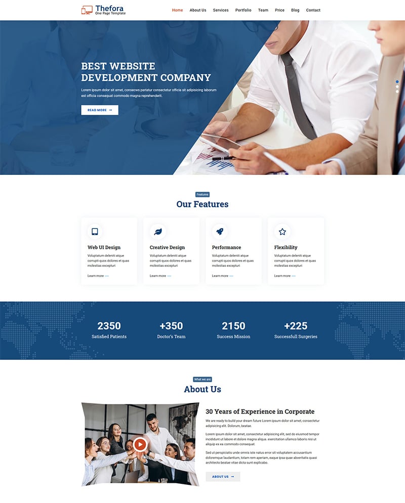 Template #110427 Business Corporate Webdesign Template - Logo template Preview