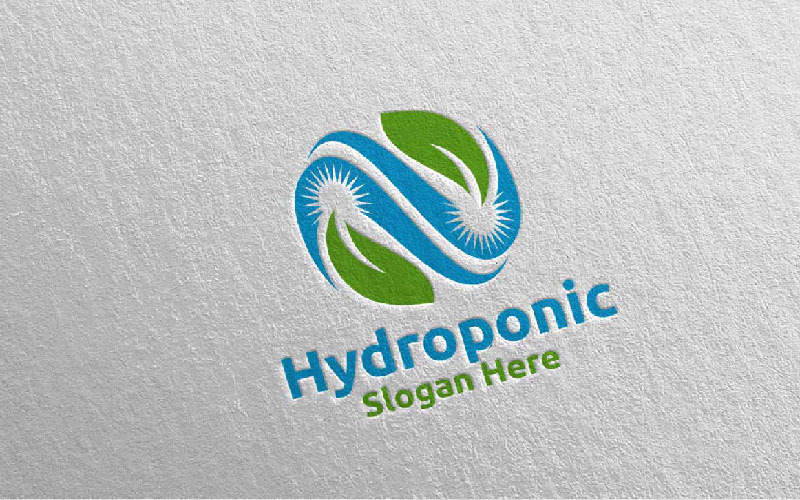 Infinity Hydroponic Botanical Gardener 60 Logo Template
