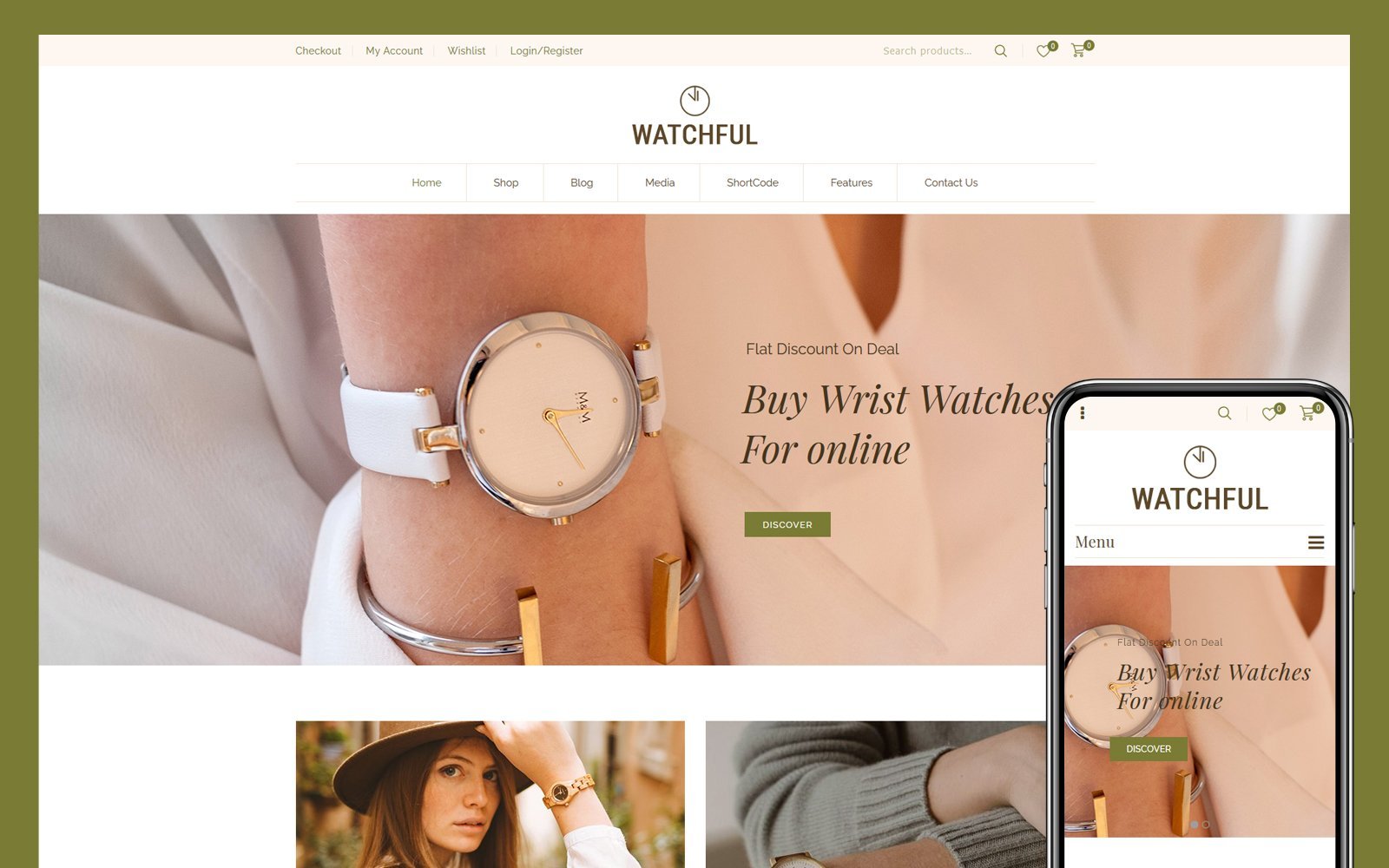 "Watchful - Multipurpose" 响应式WooCommerce模板 #110425