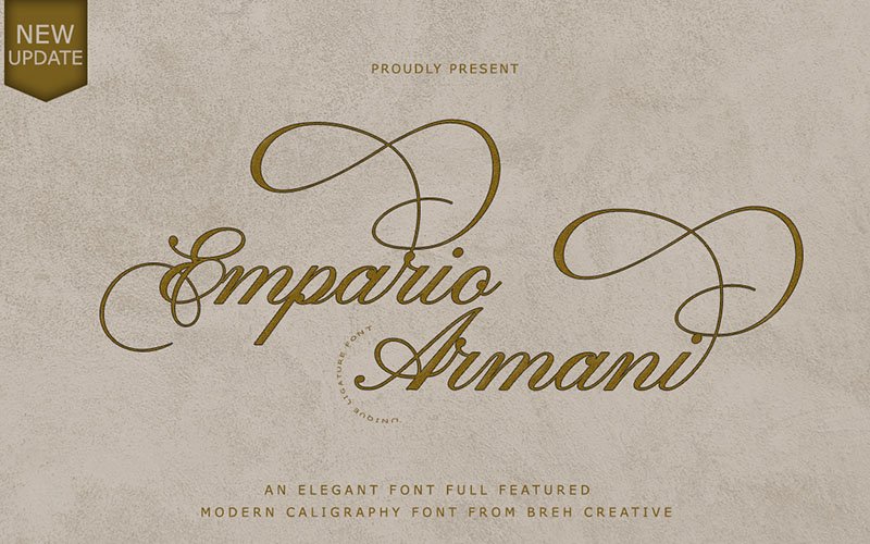Template #110578 Scriptfont Modernmodern Webdesign Template - Logo template Preview
