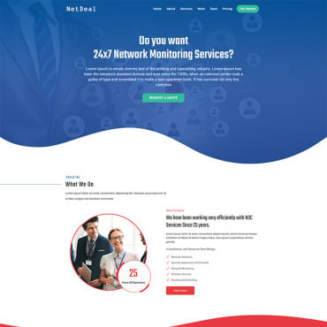 Systems Switches Landing Page Templates 110599