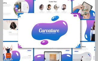 Curvature PowerPoint template