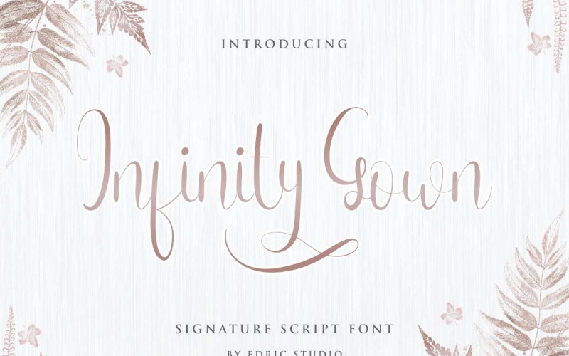 Infinity Gown Font