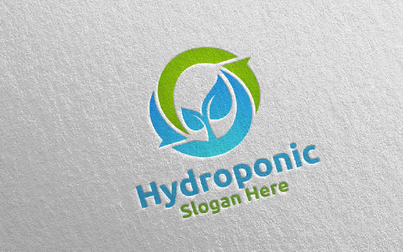 Infinity Hydroponic Botanical Gardener 72 Logo Template