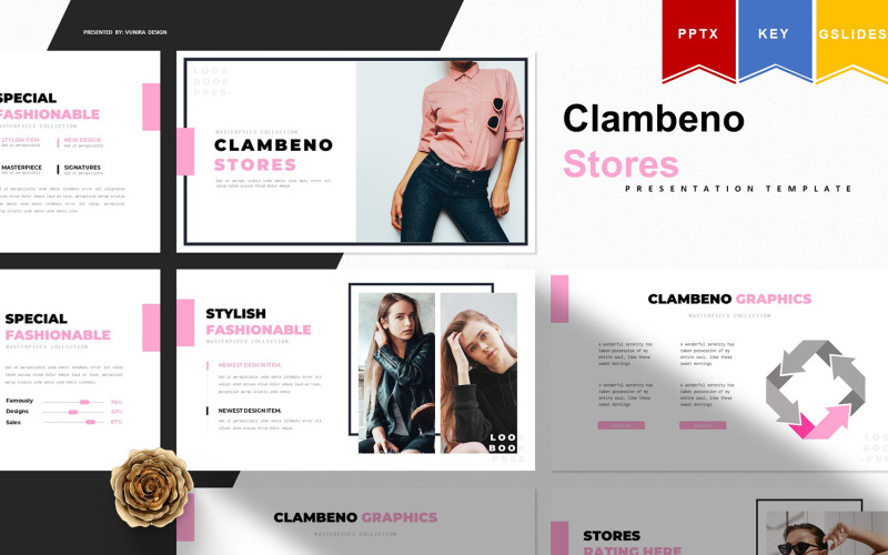 Clambeno | PowerPoint template PowerPoint Template
