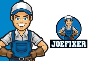 Joe Fixer Logo Template