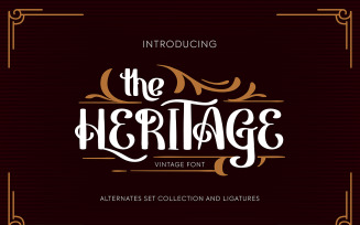 Heritage | Vintage Font