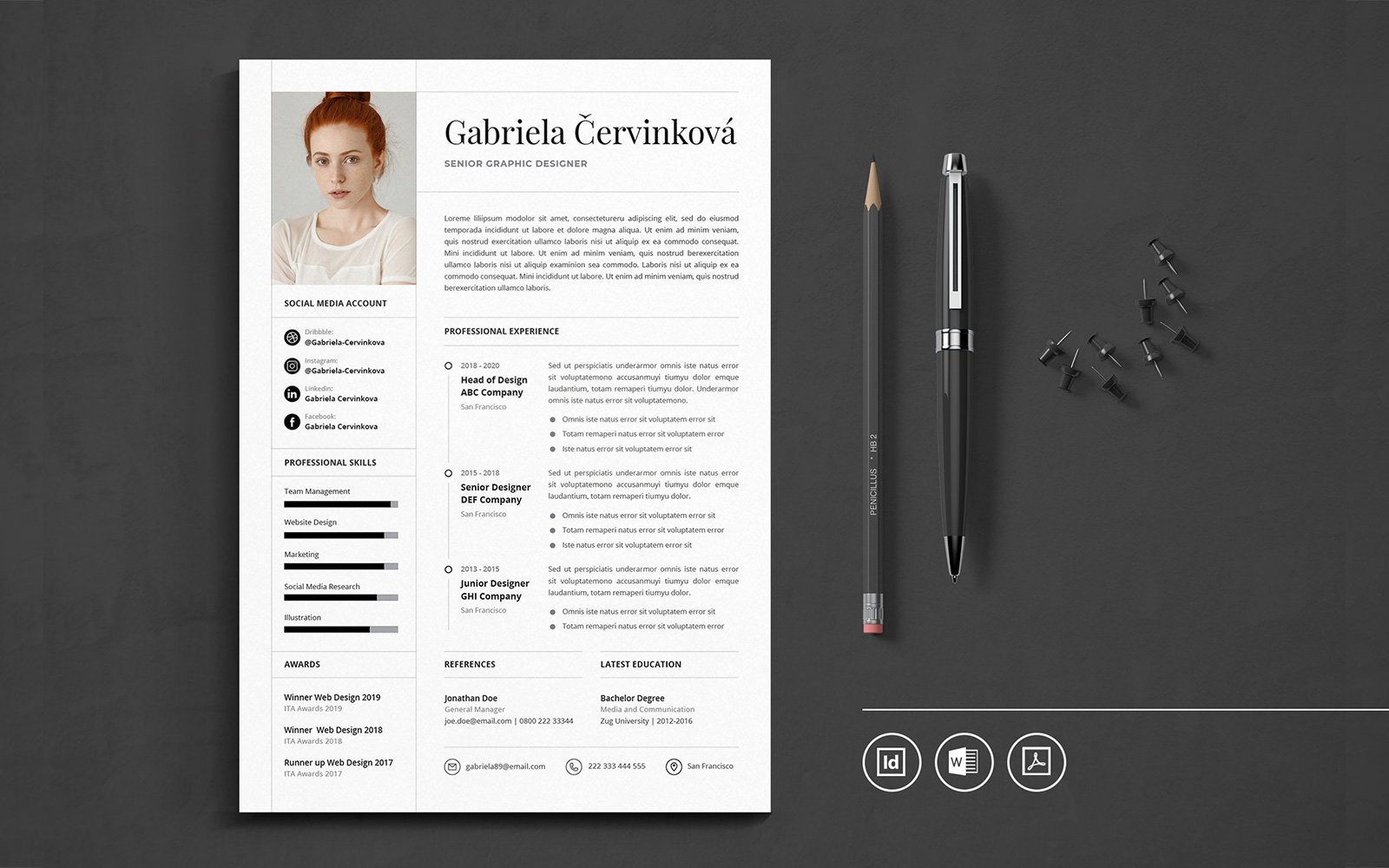 Kit Graphique #110899 Resume Cv Divers Modles Web - Logo template Preview